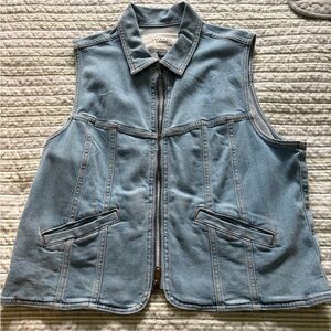 American Eagle Outfitters Light Blue Denim Jacket